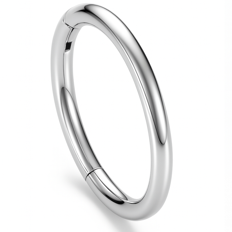 Stalowy srebrny clicker